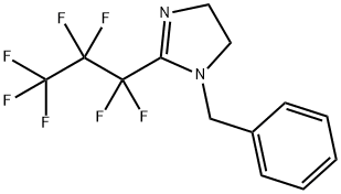 1-Benzyl-2-(perfluoropropyl)-4,5-dihydro-1H-iMidazole 结构式