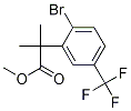 Methyl 2-(2-broMo-5-(trifluoroMethyl)phenyl)-2-Methylpropanoate 结构式