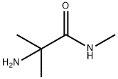 N-甲基-2-氨基-2-甲基丙酰胺 结构式