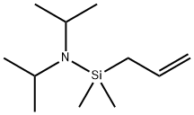 烯丙基(二异丙基氨基)二甲基硅烷 结构式