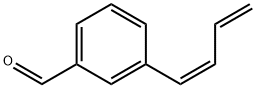 Benzaldehyde, 3-(1,3-butadienyl)-, (Z)- (9CI) 结构式
