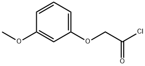 2-(3-甲氧基苯氧基)乙酰氯化物 结构式