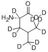 L-亮氨酸-C-D10 结构式