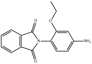 2-(4-氨基-2-乙氧基苯基)-1H-异吲哚-1,3(2H)-二酮 结构式