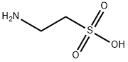 β-氨基乙磺酸 结构式