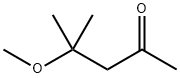 4-甲氧基-4-甲基-2-戊酮 结构式