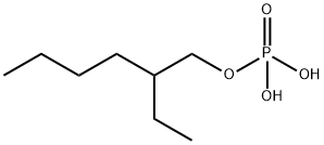 磷酸-2-乙基己酯 结构式