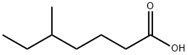 5-甲基庚酸 结构式