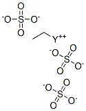 Tris(sulfuric acid ethyl)yttrium salt 结构式