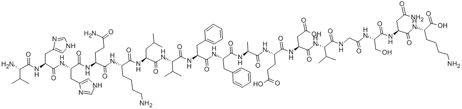 淀粉-Β-蛋白片段12-28 结构式