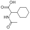 N-乙酰基-DL-环己基甘氨酸 结构式