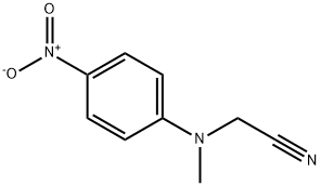 N-氰甲基-N-甲基-4-硝基苯胺 结构式