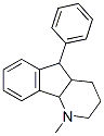 1-methyl-5-phenyl-2,3,4,4a,5,9b-hexahydro-1H-indeno(1,2-b)pyridine 结构式