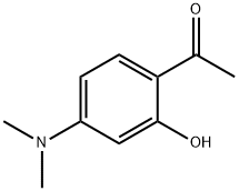 1-[4-(二甲基氨基)-2-羟基苯基]乙酮 结构式