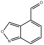 2,1-Benzisoxazole-4-carboxaldehyde (9CI) 结构式