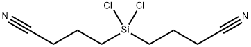 双(丙腈基)二氯硅烷 结构式