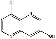 8-氯-1,5-萘啶-3-醇 结构式