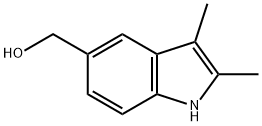 (2,3-二甲基-1H-吲哚-5-基)甲醇 结构式