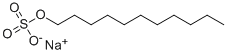 正十一烷基硫酸钠 结构式