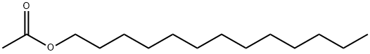 乙酸十三酯 结构式