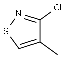 3-氯-4-甲基异噻唑 结构式