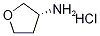 (R)-tetrahydrofuran-3-aMine hydrochloride 结构式