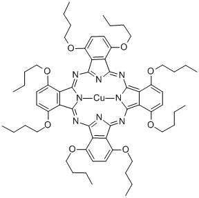 Copper(II) 1,4,8,11,15,18,22,25-octabutoxy-29H,31H-phthalocyanine