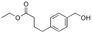 Benzenebutanoic acid, 4-(hydroxyMethyl)-, ethyl ester 结构式