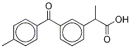 ALPHA-甲基-3-(4-甲基苯甲酰基)苯乙酸 结构式