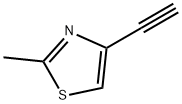 4-乙炔基-2-甲基噻唑 结构式