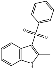 2-methyl-3-(phenylsulfonyl)indole 结构式