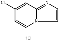 7-CHLOROIMIDAZO[1,2-A]PYRIDINE, HCL 结构式