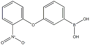 (3-(2-Nitrophenoxy)phenyl)boronic acid 结构式