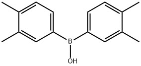 Bis(3,4-diMethylphenyl)borinic acid 结构式