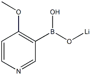MonolithiuM4-Methoxypyridine-3-boronate 结构式