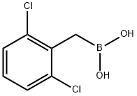 2,6-DICHLOROBENZYLBORONIC ACID 结构式