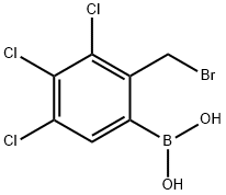 (2-(Bromomethyl)-3,4,5-trichlorophenyl)boronic acid