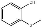 2-羟基茴香硫醚 结构式
