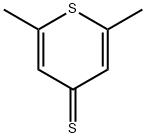 2,6-Dimethyl-4H-thiopyran-4-thione 结构式