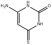 2(1H)-Pyrimidinone, 6-amino-3,4-dihydro-4-thioxo- (9CI) 结构式
