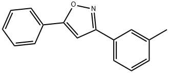 Isoxazole, 3-(3-Methylphenyl)-5-phenyl- 结构式