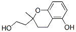 3,4-Dihydro-5-hydroxy-2-methyl-2H-1-benzopyran-2-ethanol 结构式