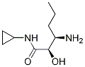 HexanaMide, 3-aMino-N-cyclopropyl-2-hydroxy-, (2R,3R) 结构式