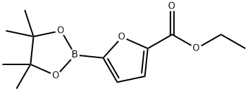 2-(乙氧基羰基)呋喃-5-硼酸频哪酯 结构式