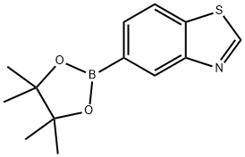 5-苯并噻唑频哪醇硼酸酯 结构式