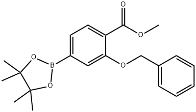 Methyl2-(benzyloxy)-4-(4,4,5,5-tetramethyl-1,3,2-dioxaborolan-2-yl)benzoate