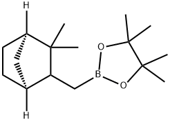 3,3-二甲基二环[2.2.1]七-2-甲基硼酸频哪酯,MIXTUREOFISOMERS 结构式