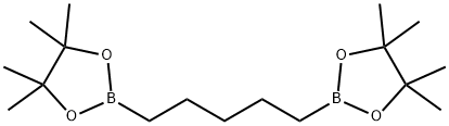 1,5-戊烷二硼酸二(频哪酯) 结构式