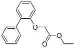 2-(2-Phenylphenoxy)acetic acid ethyl ester 结构式