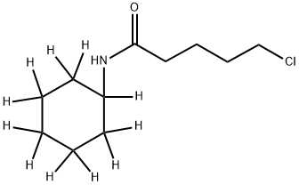 5-Chloro-N-cyclohexylpentanaMide-d11 结构式